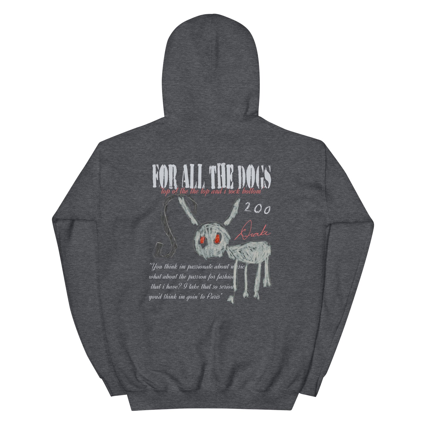 Creases For All The Dogs Hoodie