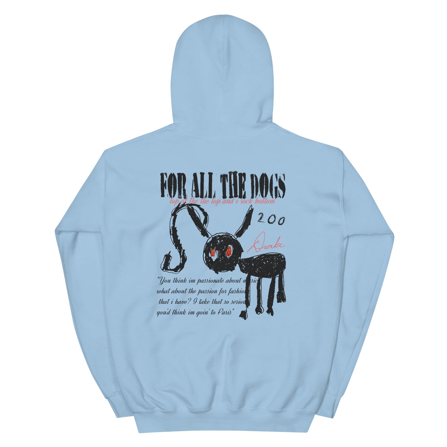 Creases For All The Dogs Hoodie