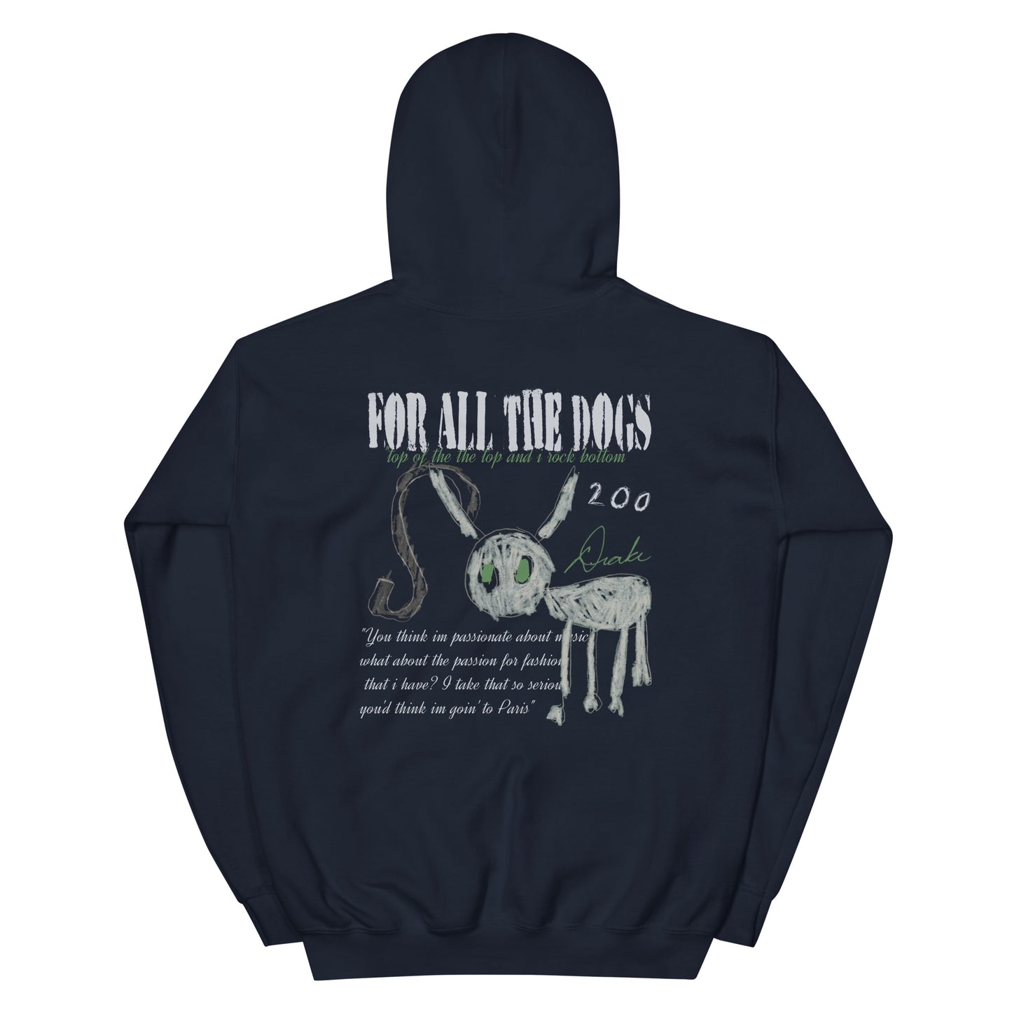 Creases For All The Dogs Hoodie