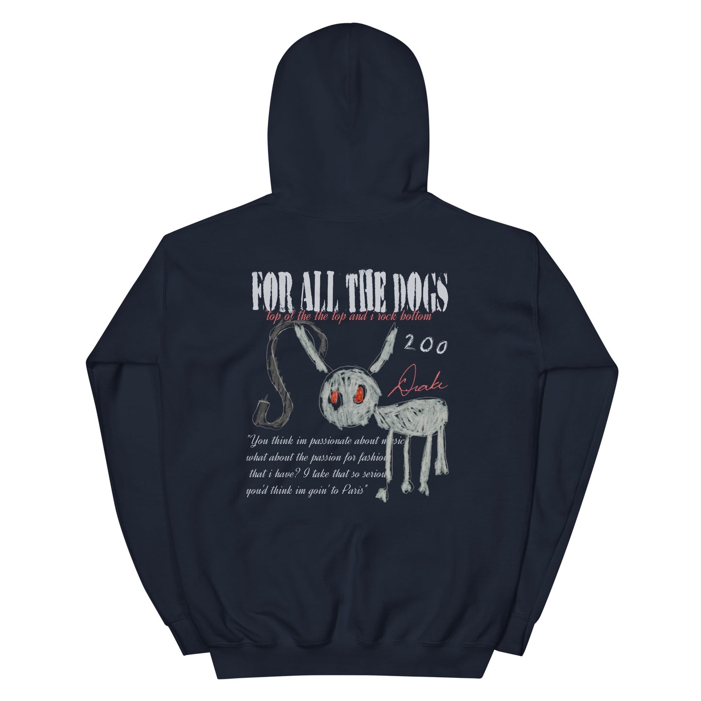 Creases For All The Dogs Hoodie