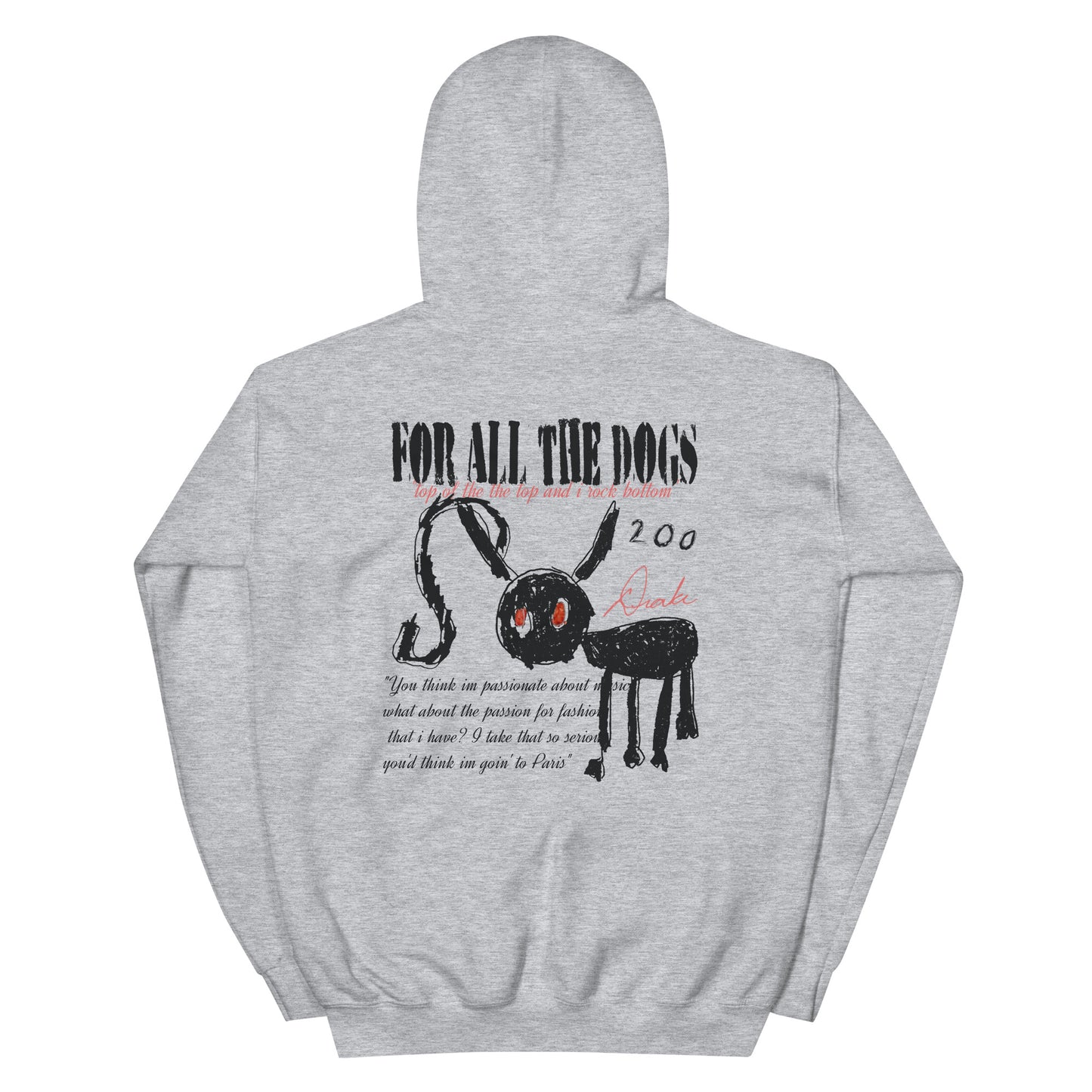 Creases For All The Dogs Hoodie