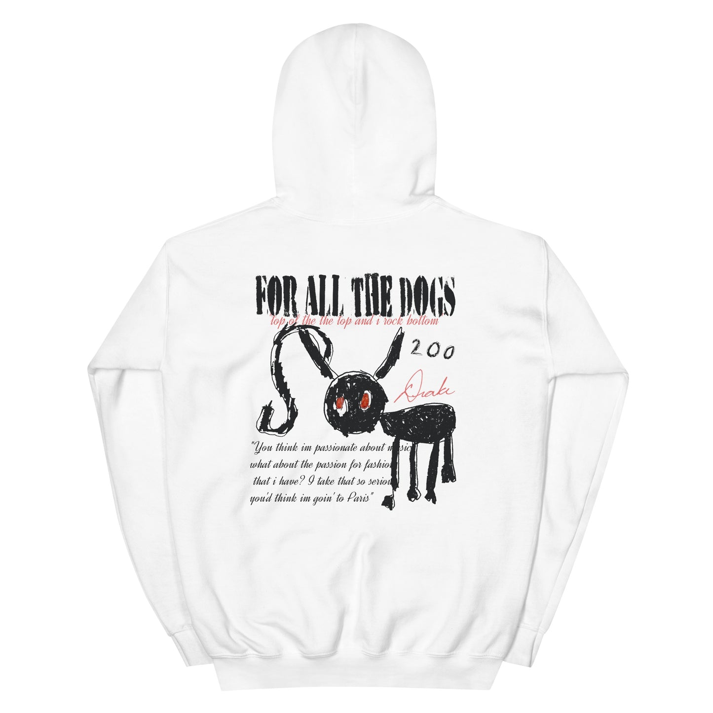 Creases For All The Dogs Hoodie